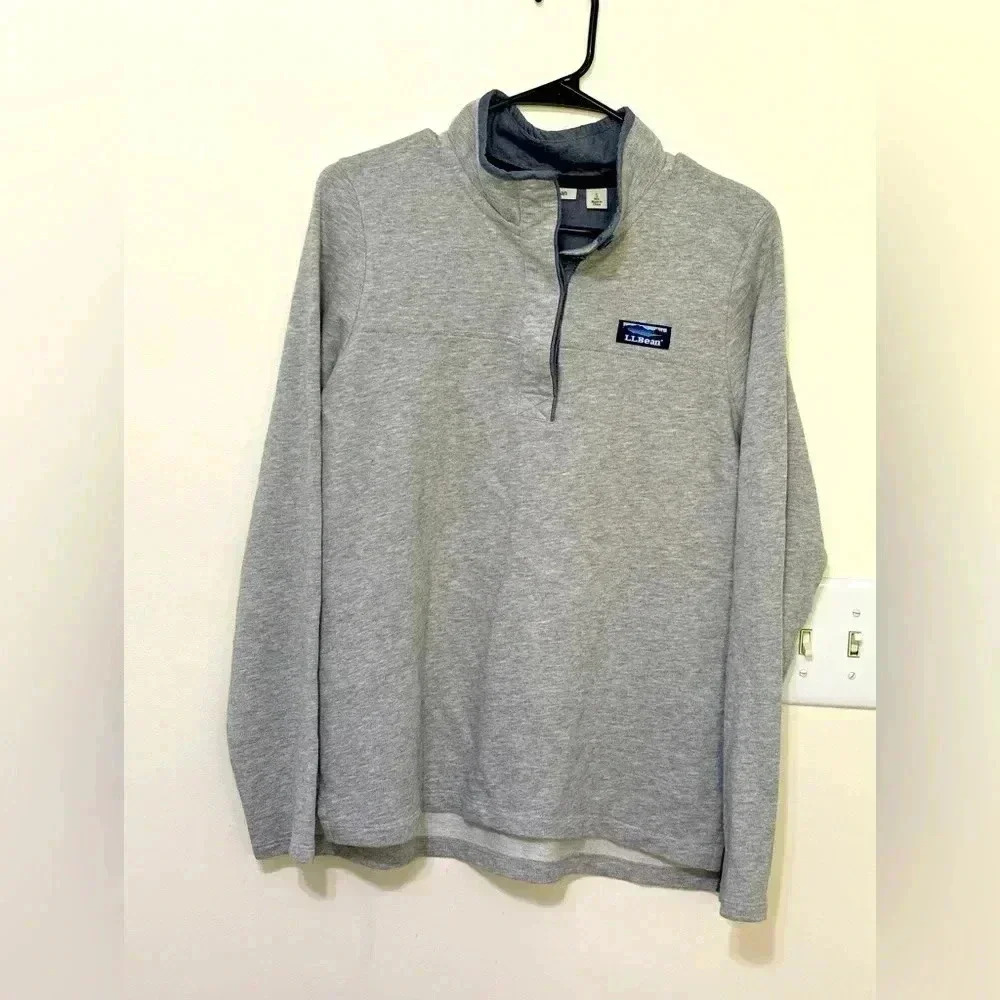 L. L. Bean Pullover Small 1/4 Button
